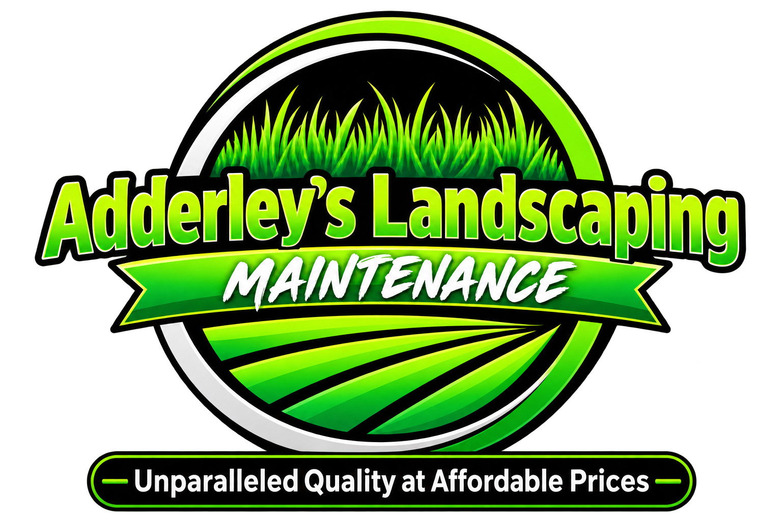 Adderley's Landscaping Maintenance logo